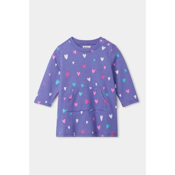 Hatley Other - Hatley 2T Toddler Girl Dress Hatley Confetti Hearts - Iris